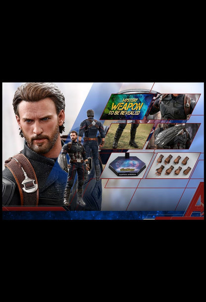 Hot Toys MMS480 Avengers: Infinity War - 1/6th scale Captain America Collectible Figure