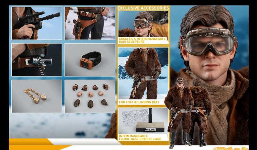 Hot Toys MMS492 Solo: A Star Wars Story - 1/6th scale Han Solo Collectible Figure (Deluxe Version)