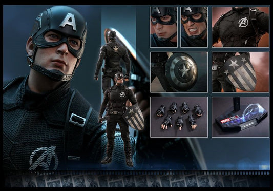 Hot Toys MMS488 Marvel Studios: The First Ten Years - 1/6th scale Captain America (Concept Art Version) Collectible Figure