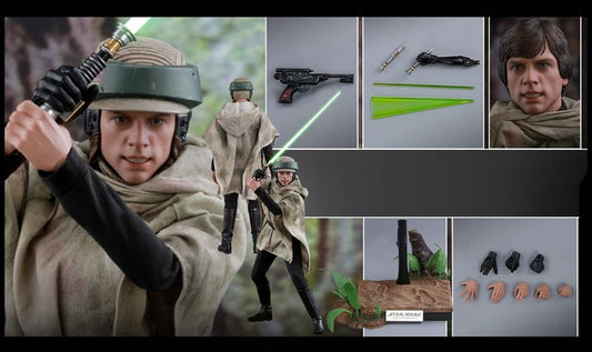 Hot Toys MS516 Star Wars: Return of the Jedi - 1/6th scale Luke Skywalker (Endor) Collectible Figure