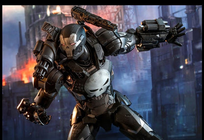 Hot Toys VGM33D28 MARVEL Future Fight - 1/6th scale The Punisher (War Machine Armor) Collectible Figure