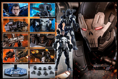 Hot Toys VGM33D28 MARVEL Future Fight - 1/6th scale The Punisher (War Machine Armor) Collectible Figure