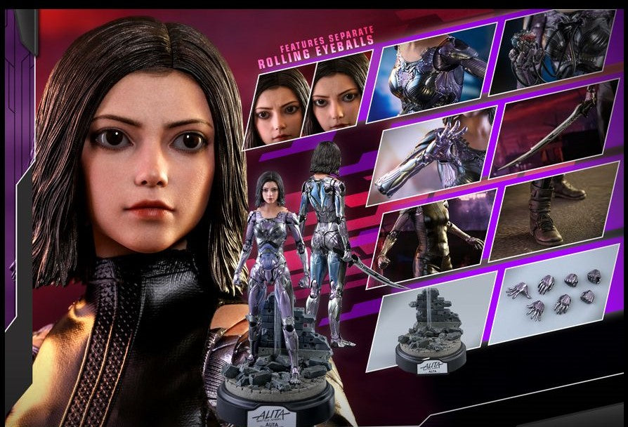 Hot Toys MMS520 Alita: Battle Angel - 1/6th scale Alita Collectible Figure