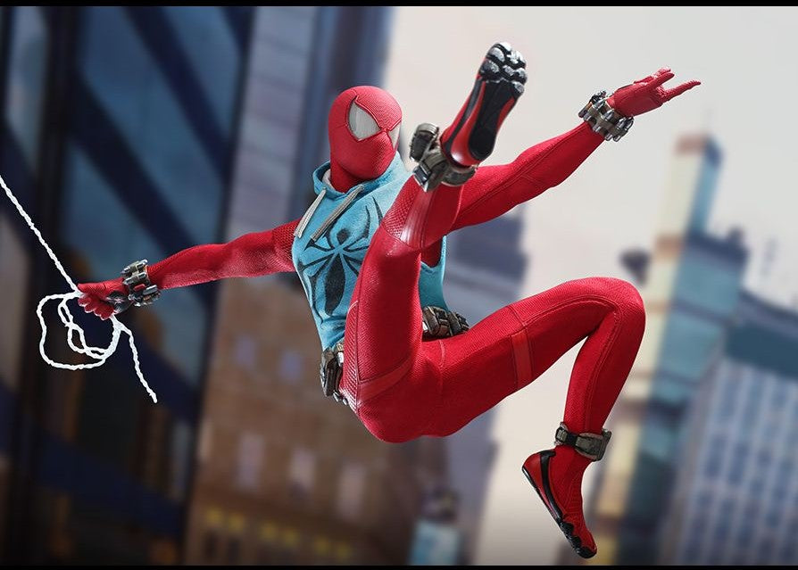 Hot Toys VGM34 Marvel's Spider-Man - 1/6th scale Spider-Man (Scarlet Spider Suit) Collectible Figure (Toy Fair Exclusive)
