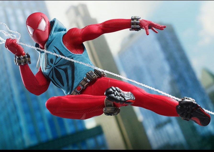 Hot Toys VGM34 Marvel's Spider-Man - 1/6th scale Spider-Man (Scarlet Spider Suit) Collectible Figure (Toy Fair Exclusive)