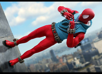 Hot Toys VGM34 Marvel's Spider-Man - 1/6th scale Spider-Man (Scarlet Spider Suit) Collectible Figure (Toy Fair Exclusive)