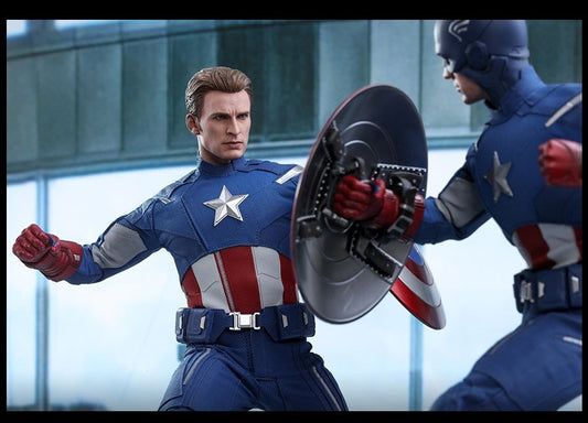 Hot Toys MMS563 Avengers: Endgame - 1/6th scale Captain America (2012 Version) Collectible Figure