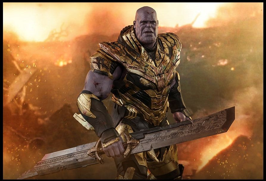 Hot Toys MMS564 Avengers: Endgame - 1/6th scale Thanos (Battle Damaged Version) Collectible Figure