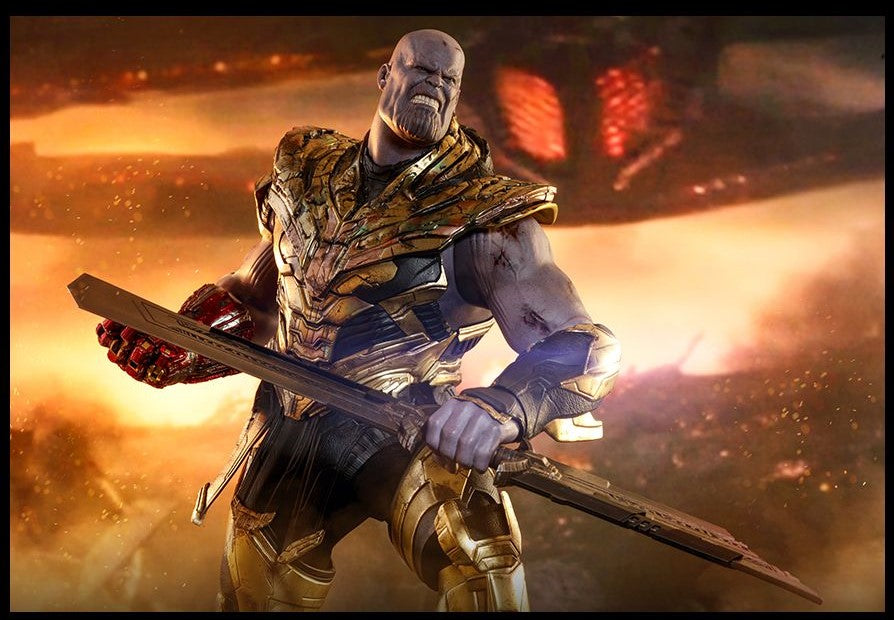 Hot Toys MMS564 Avengers: Endgame - 1/6th scale Thanos (Battle Damaged Version) Collectible Figure