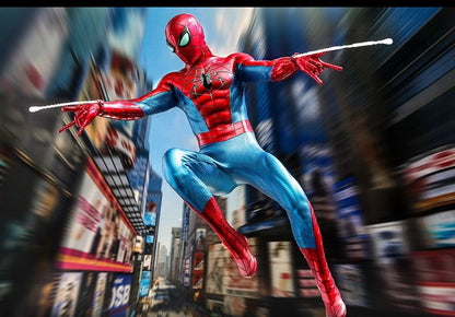 Hot Toys VGM43 Marvel's Spider-Man - 1/6th scale Spider-Man (Spider Armor - MK IV Suit) Collectible Figure