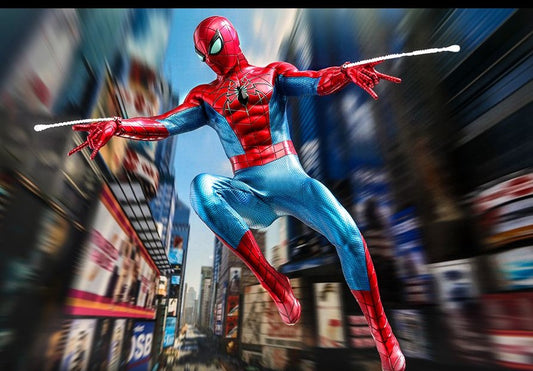 Hot Toys VGM43 Marvel's Spider-Man - 1/6th scale Spider-Man (Spider Armor - MK IV Suit) Collectible Figure