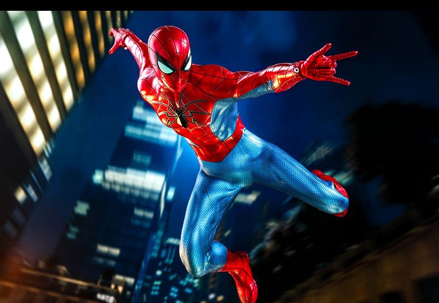 Hot Toys VGM43 Marvel's Spider-Man - 1/6th scale Spider-Man (Spider Armor - MK IV Suit) Collectible Figure