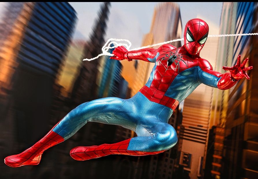 Hot Toys VGM43 Marvel's Spider-Man - 1/6th scale Spider-Man (Spider Armor - MK IV Suit) Collectible Figure