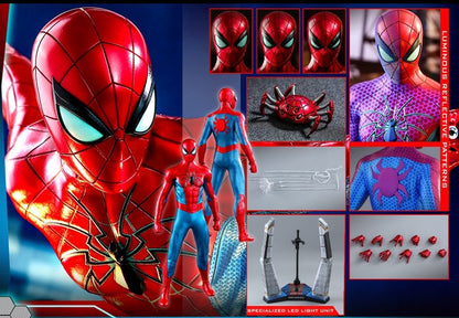 Hot Toys VGM43 Marvel's Spider-Man - 1/6th scale Spider-Man (Spider Armor - MK IV Suit) Collectible Figure