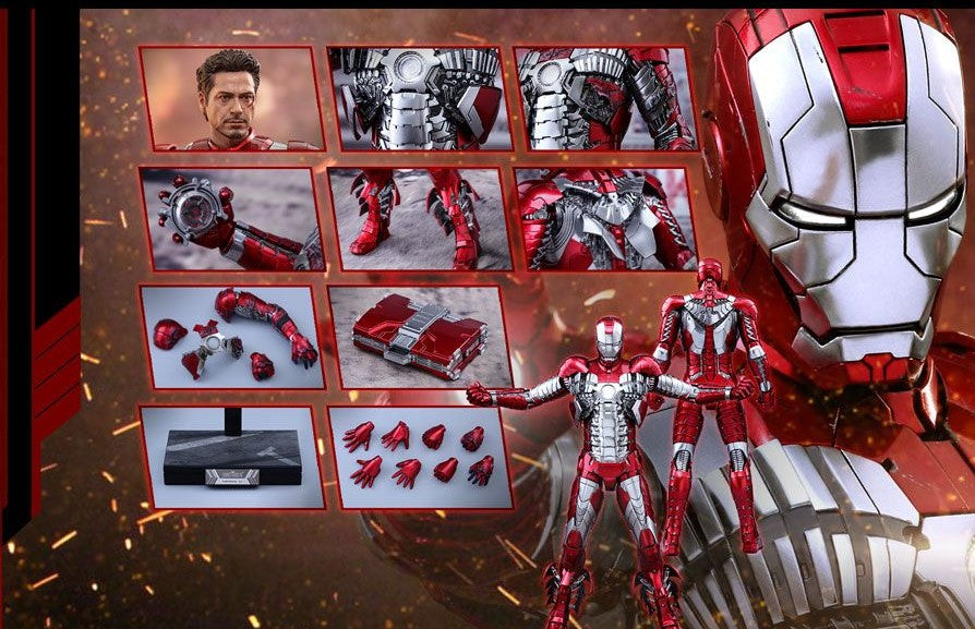 Hot Toys MMS400D18 Iron Man 2 - 1/6th scale Mark V Diecast Collectible Figure