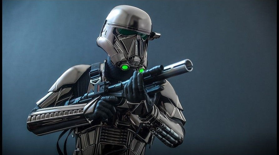 Hot Toys MMS621 Star Wars - 1/6th scale Death Trooper (Black Chrome Version) Collectible Figure