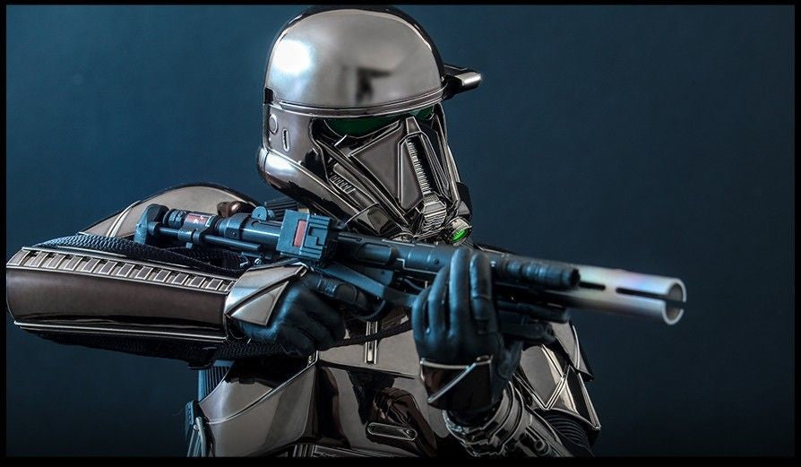 Hot Toys MMS621 Star Wars - 1/6th scale Death Trooper (Black Chrome Version) Collectible Figure