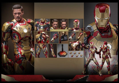 Hot Toys MMS758D65 Iron Man 3 - 1/6th scale Iron Man Mark XLII (2.0) Collectible Figure