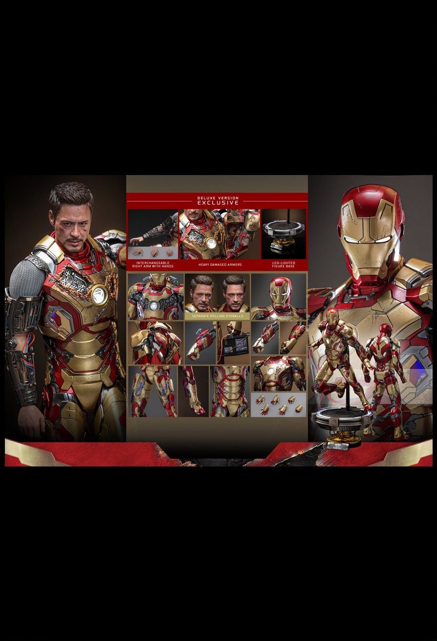 Hot Toys MMS759D66B Iron Man 3 - 1/6th scale Iron Man Mark XLII Collectible Figure (Deluxe Version) (Special Edition)