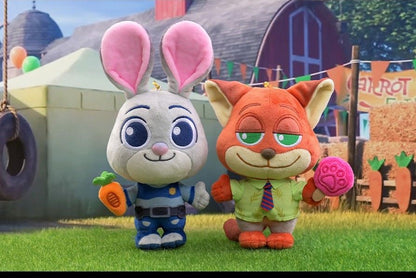 Hot Toys PPLU074N Zootopia - Zootopia Cosbi Plush Keychain Collection