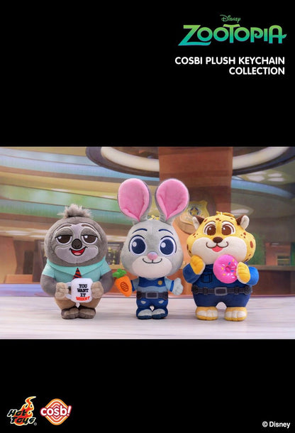 Hot Toys PPLU074N Zootopia - Zootopia Cosbi Plush Keychain Collection