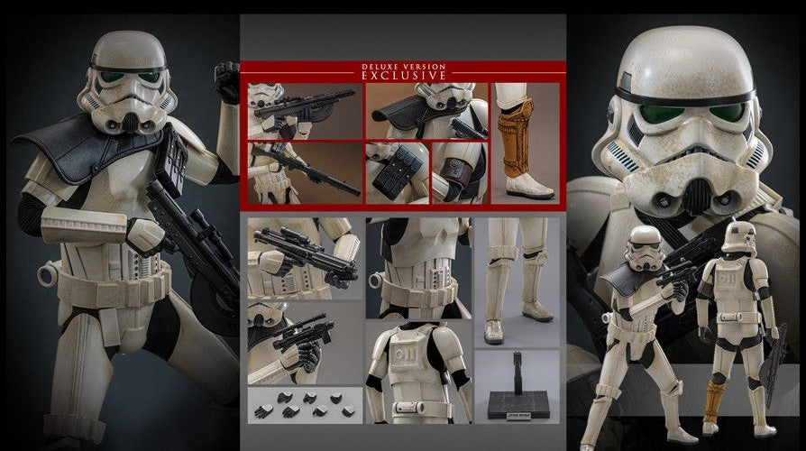 Hot Toys MMS837 Star Wars: The Mandalorian & Grogu - 1/6th scale Imperial Remnant Stormtrooper Collectible Figure (Deluxe Version)