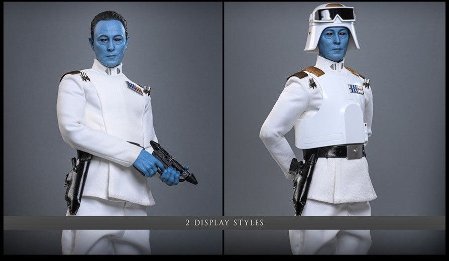 Hot Toys TMS169 Star Wars: Rebels - 1/6th scale Grand Admiral Thrawn (Imperial Armor) Collectible Figure