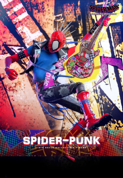 Pre-Order Hot Toys MMS726B Spider-Man: Across the Spider-Verse - 1/6th scale Spider Punk Collectible Figure (Special Edition)