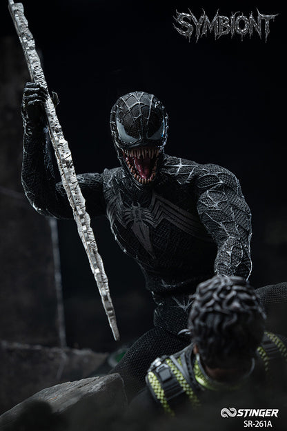 Pre-Order Stinger Studio SR-261A - Symbiont 1/12 Action Figure (Masked Head Version)
