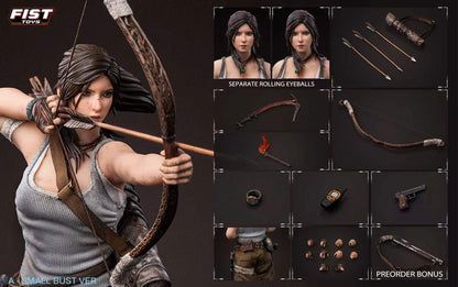 Pre-Order Fist Toys FIST-003 - Jungle Huntress 1/12 Scale Action Figure (Small Bust Version (A))