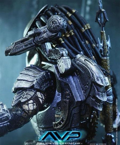 Hot Toys MMS190 Alien vs Predator AVP - 1/6 Scale Scar Predator 2.0 Collectible Figure