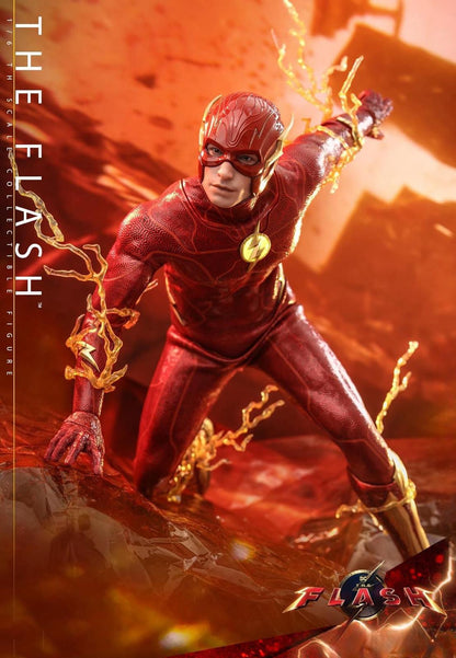 Pre-Order Hot Toys MMS713B The Flash – The Flash 1/6 Scale Collectible Figure (Special Version) with The Life Size The Flash Signet Ring