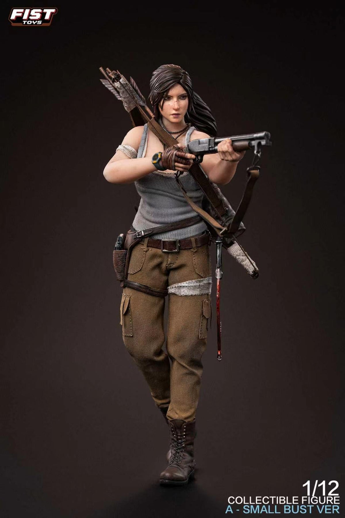 Pre-Order Fist Toys FIST-003 - Jungle Huntress 1/12 Scale Action Figure (Small Bust Version (A))