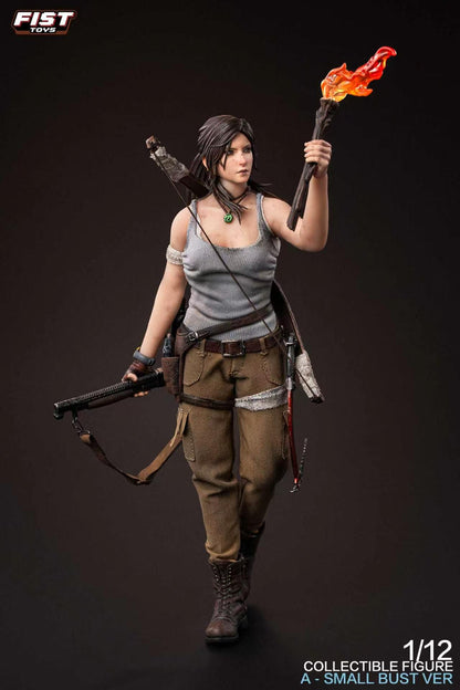 Pre-Order Fist Toys FIST-003 - Jungle Huntress 1/12 Scale Action Figure (Small Bust Version (A))