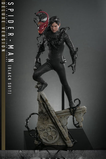 Pre-Order Hot Toys MMS728B Spider-Man 3 - 1/6th scale Spider-Man (Black Suit) Collectible Figure (Deluxe Version) (Special Edition)