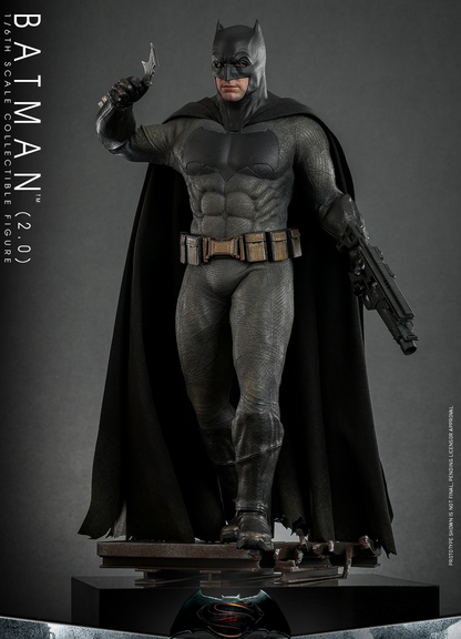 Pre-Order Hot Toys MMS732 Batman v Superman: Dawn of Justice - 1/6th scale Batman (2.0) Collectible Figure (Deluxe Version)