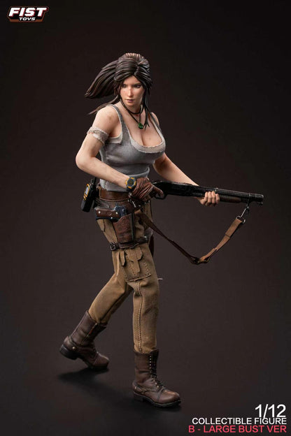 Pre-Order Fist Toys FIST-003 - Jungle Huntress 1/12 Scale Action Figure (Large Bust Version (B))