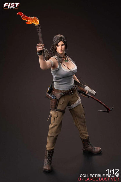 Pre-Order Fist Toys FIST-003 - Jungle Huntress 1/12 Scale Action Figure (Large Bust Version (B))