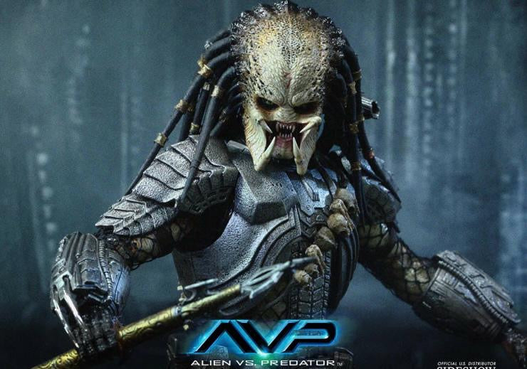 Hot Toys MMS190 Alien vs Predator AVP - 1/6 Scale Scar Predator 2.0 Collectible Figure