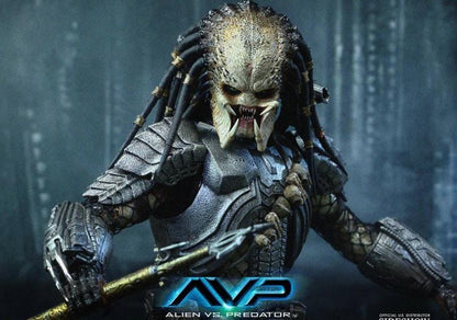 Hot Toys MMS190 Alien vs Predator AVP - 1/6 Scale Scar Predator 2.0 Collectible Figure