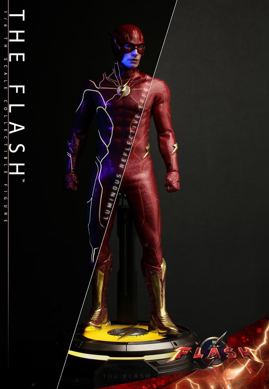 Pre-Order Hot Toys MMS713B The Flash – The Flash 1/6 Scale Collectible Figure (Special Version) with The Life Size The Flash Signet Ring