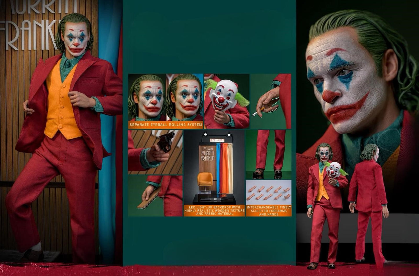 Pre-Order Hot Toys DX42 Joker - 1/6th scale The Joker Collectible Figure