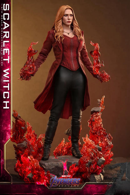 Pre-Order Hot Toys DX35 Hot Toys Avengers Endgame Scarlet Witch 1/6th Scale Collectible Figure (Sculpted Version)