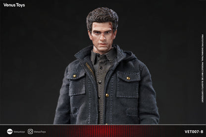 Pre-Order Venus Toys VET007-B - Night Vigilante 1/12 Scale Action Figure (Black Jacket)