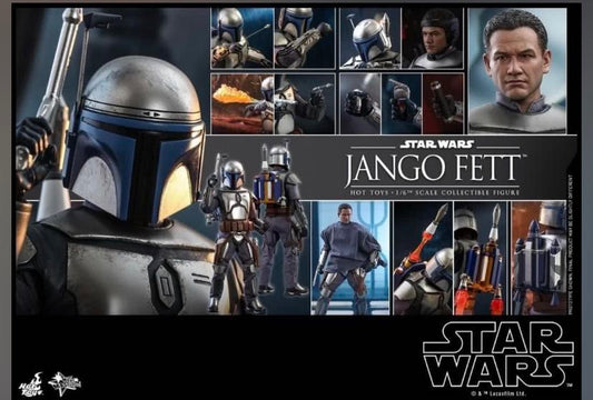 Hot Toys MMS589 Star Wars Episode II: Attack of the ClonesT - 1/6th scale Jango FettTM Collectible Figure