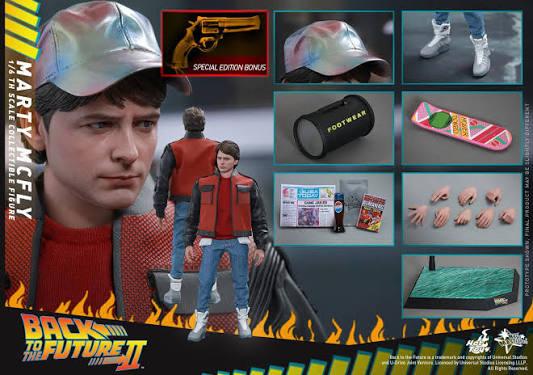 Hot Toys MMS379B Back to the Future Part II - 1/6th scale Marty McFly Collectible Figure (Special Edition))