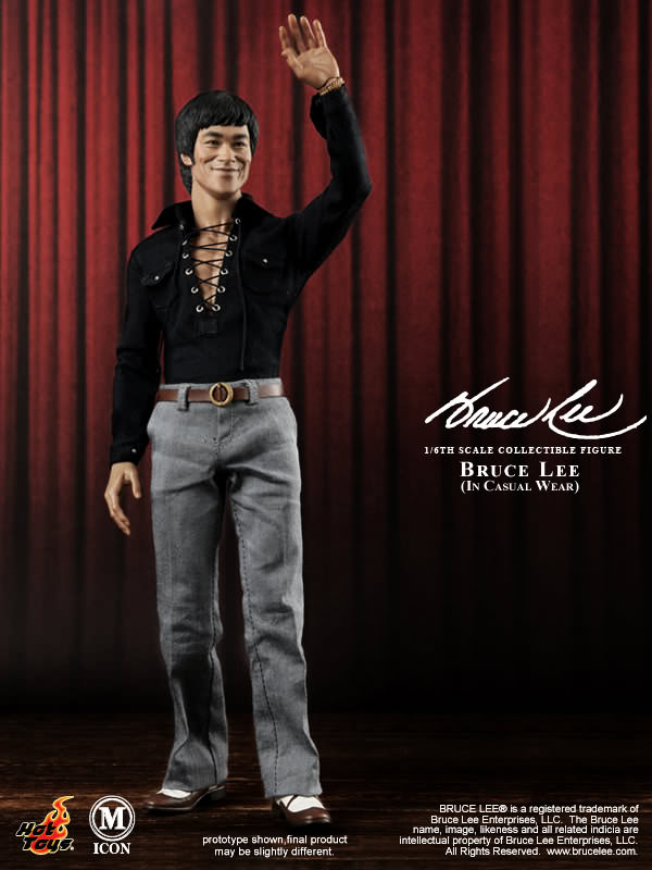 Hot Toys MIS12 - 1/6th scale Bruce Lee Collectible Figure (In Casual Wear)