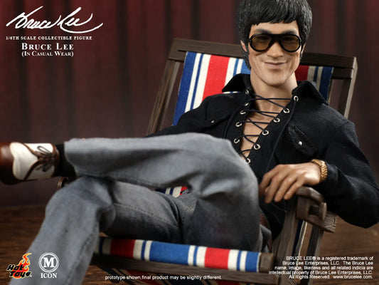 Hot Toys MIS12 - 1/6th scale Bruce Lee Collectible Figure (In Casual Wear)