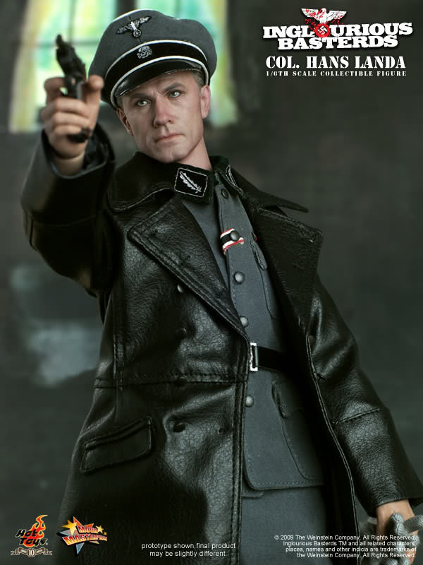 Hot Toys MMS134 Inglourious Basterds - 1/6th scale Col. Hans Landa Collectible Figure