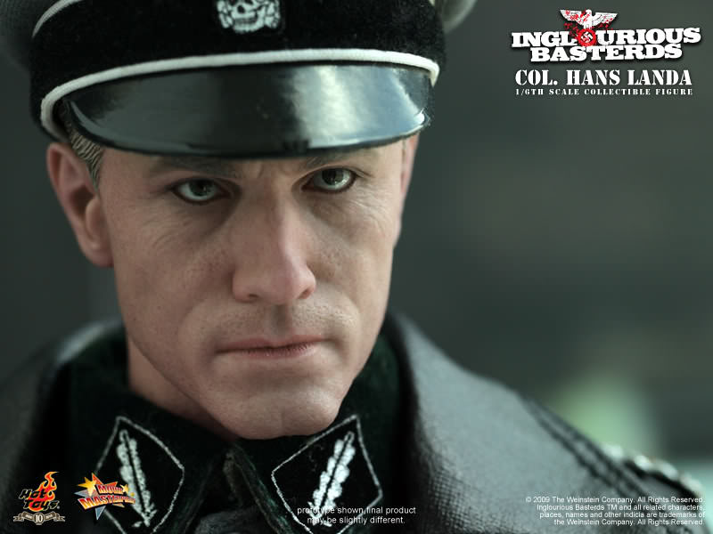Hot Toys MMS134 Inglourious Basterds - 1/6th scale Col. Hans Landa Collectible Figure